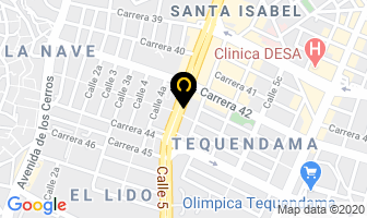 Mapa de Dermocell Technologies en Cali