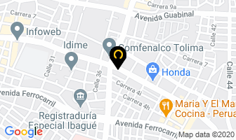 Mapa de Dermoestética Internacional en Ibagué