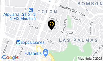 Mapa de Desarrollo Electrocivil Integral en Medellín
