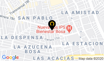 Mapa de Desarrollos Metálicos Ltda. en Bogotá D.C