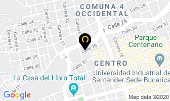 Mapa de Desbastadora La 22 en Bucaramanga