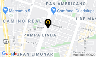 Mapa de Descubrimos Ltda en Cali