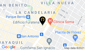 Mapa de Desechables Distribello en Medellín