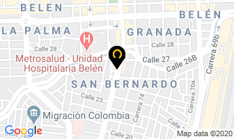 Mapa de Desechables Mb en Medellín