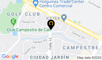Mapa de Design Center S.a.s. en Cali