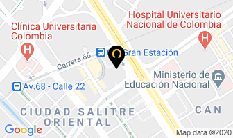 Mapa de Design Company en Bogotá D.C