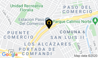 Mapa de Desinfectantes Patojito S.a.s. en Cali
