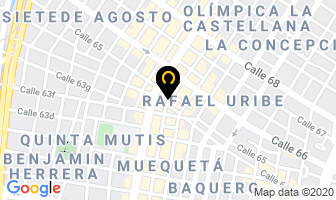Mapa de Destapamos Aron Plomeria en Bogotá D.C