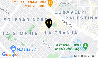 Mapa de Destapamos Emergencias en Bogotá D.C