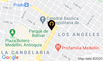 Mapa de Destinos Tma en Medellín