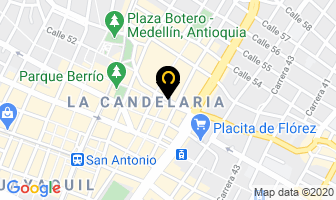 Mapa de Destinos T.m.a. Ltda. en Medellín