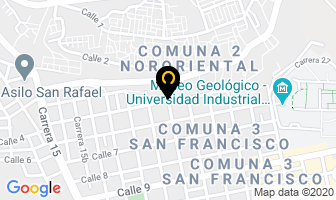 Mapa de Destroy Calzado en Bucaramanga