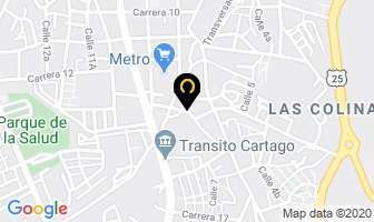 Mapa de Desvamotos en Cartago