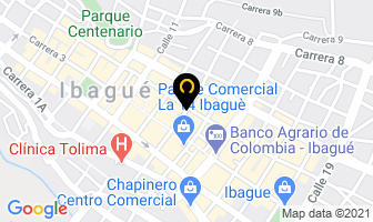 Mapa de Detalles Bonnie en Ibagué