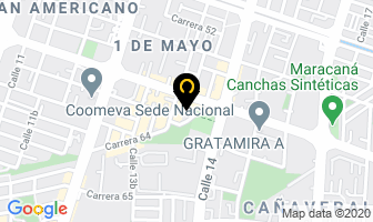 Mapa de Detectives El Aguila en Cali