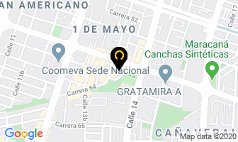 Mapa de Detectives Privados Magnum en Cali