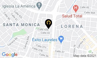Mapa de Devanr & Encoinar en Medellín