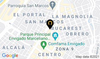 Mapa de Devetech Ltda. en Medellín