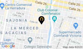 Mapa de Dey Uñas Spa en Tulua