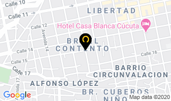Mapa de Deyby Dance Academy en Cúcuta