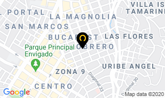 Mapa de D´george Sala De Estetica en Envigado