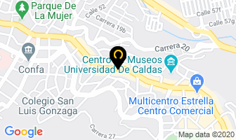 Mapa de Dhl Express Colombia Ltda. en Manizales