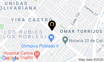 Mapa de D.i. Comunicaciones en Cali