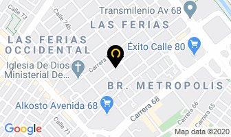 Mapa de Diac en Bogotá D.C