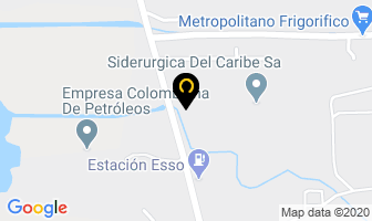 Mapa de Diaco Gerdau en Cartagena