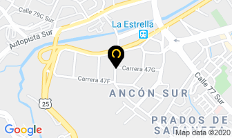 Mapa de DIACO S.A. en Sabaneta