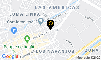 Mapa de Diafragma Studio en Itaguí
