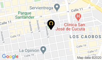Mapa de Diagnosis Oral E.u en Cúcuta