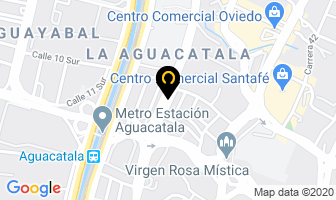 Mapa de Diagnosticarte S.a.s. en Medellín