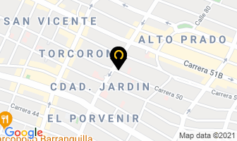 Mapa de Diagnosticomédico Ltda. en Barranquilla