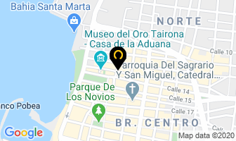 Mapa de Dialnet De Colombia S.a. E.s.p. en Santa Marta
