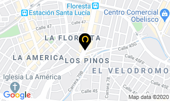 Mapa de Diamante Chino en Medellín