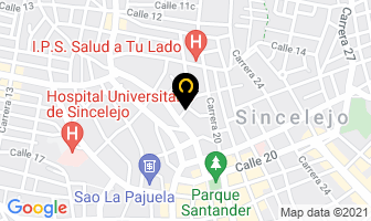 Mapa de Diana Mercado en Sincelejo