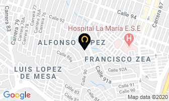 Mapa de Diannegas1 en Medellín
