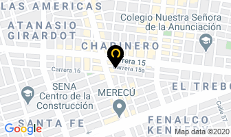 Mapa de Diarme en Cali