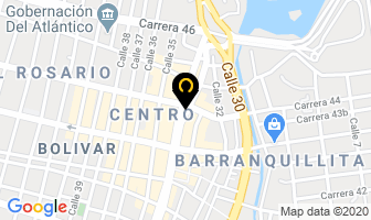 Mapa de Díaz Ceballos Marilyn en Barranquilla