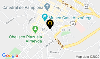 Mapa de Díaz Prada Martha Isabel en Pamplona