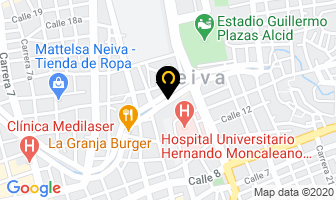 Mapa de Díaz Romero Vanessa en Neiva