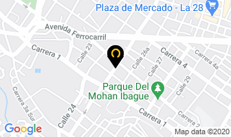 Mapa de Díaz Sandoval Hames en Ibagué