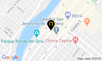 Mapa de Díaz Sierra Jairo en Montería