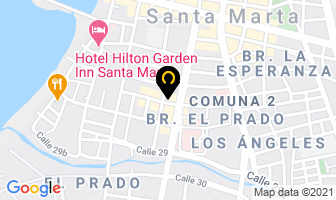 Mapa de Diazgranados Amaris Hernando en Santa Marta