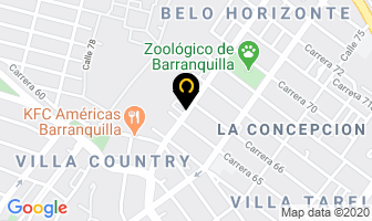 Mapa de Dibel & Cía. Ltda. en Barranquilla