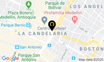 Mapa de Dibujarte Tattoo Studio en Medellín