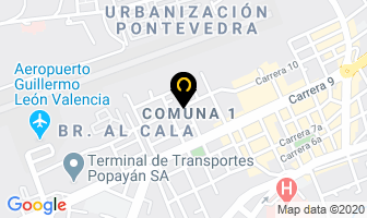 Mapa de Dic Alta Costura-diseño De Modas en Popayán