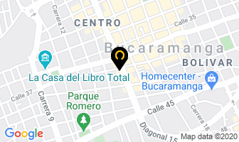 Mapa de Dicbelleza en Bucaramanga