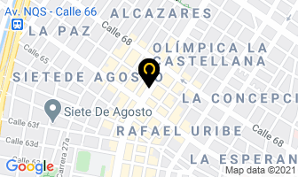 Mapa de Dico Niza en Bogotá D.C